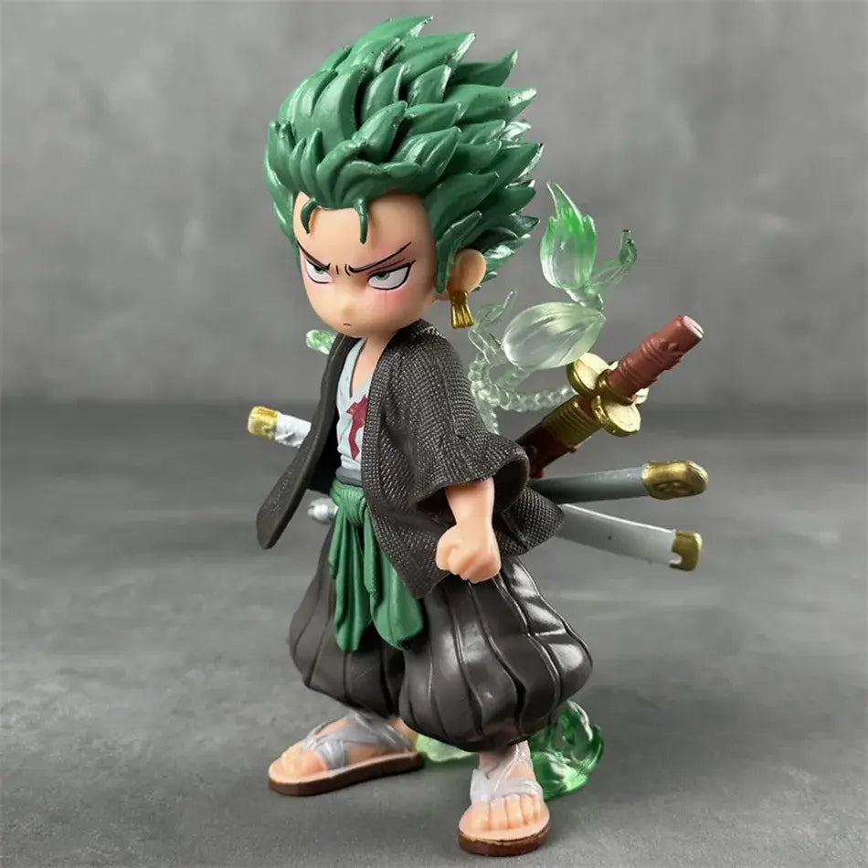 Angry Face Zoro Action Figure
