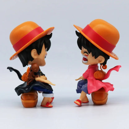 Cute Luffy and Zoro Figures