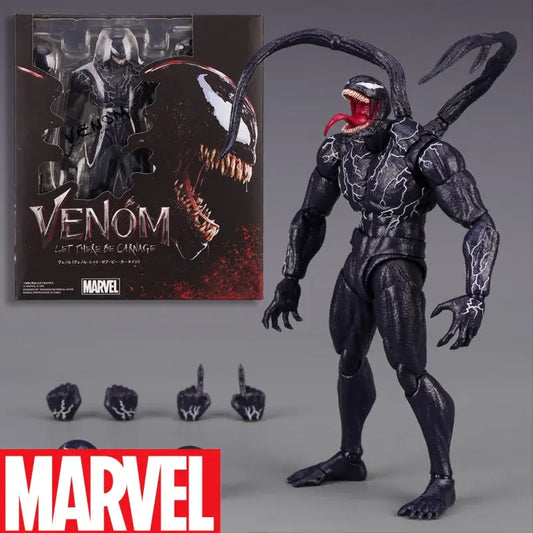 Venom Marvel Action Figure Changeable Face